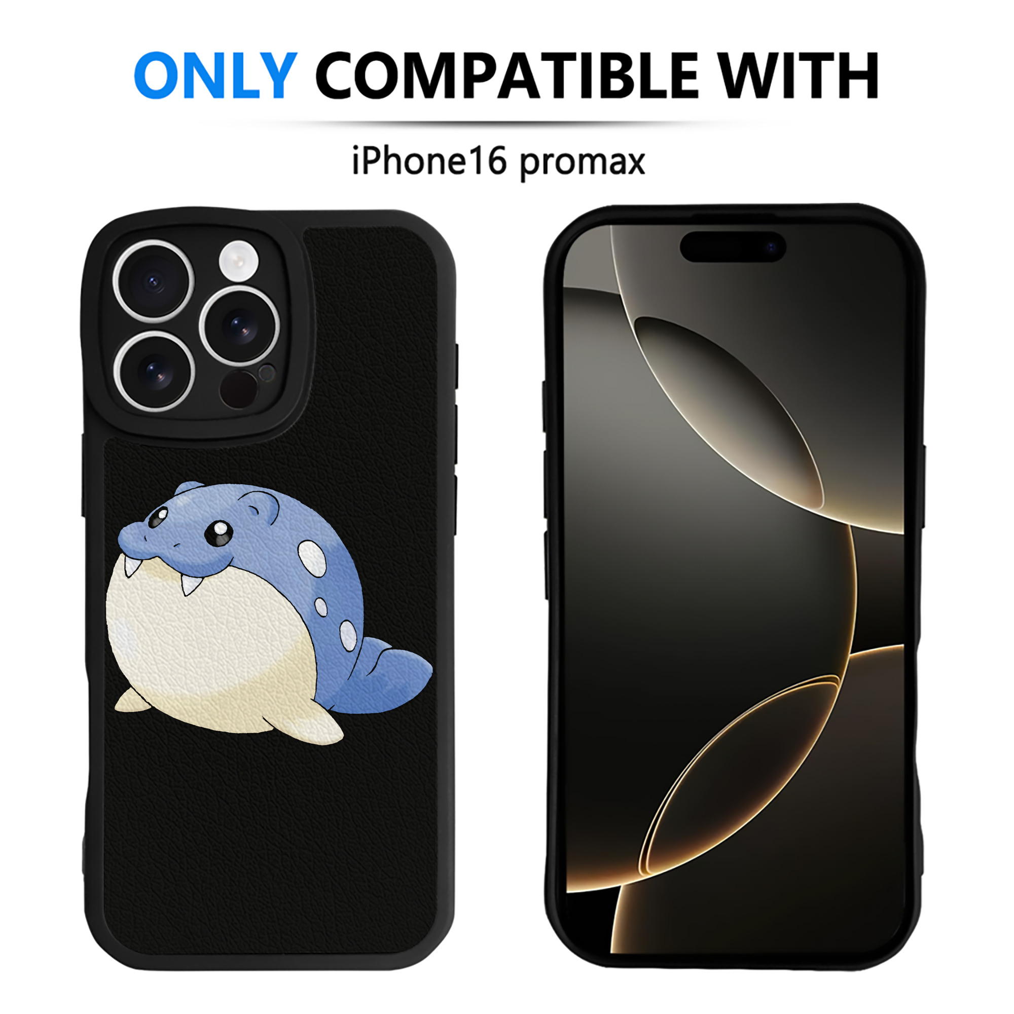 （画像用） ポケットモンスター Pokémon 【iPhone 16シリーズ対応】シリコンスマホケース（レザー調） 材質：シリコン